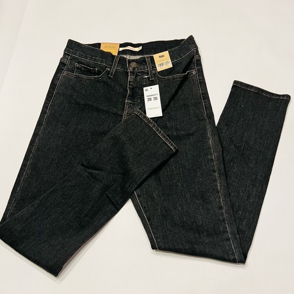 Levi's Denim - LEVI'S Women's Black 311 Shaping Skinny Jeans Size 6 short 28Wx30L NWT (A0127)
